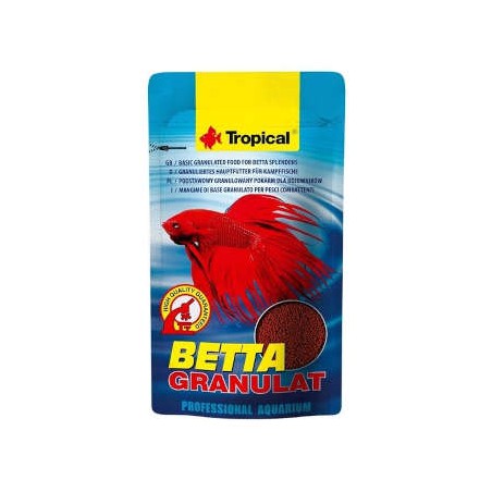 Tropical Betta Granulat 10 g | Mangime per Betta | Alias Acquari