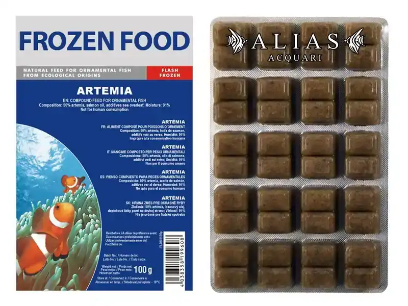 Artemia Frozen blister da 100 g
