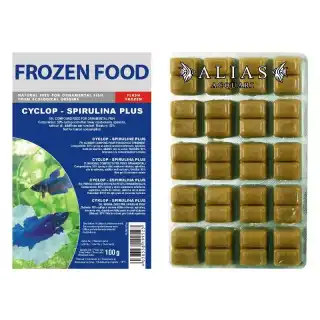 Cyclop Spirulina Plus Frozen blister da 100 g
