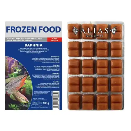 Daphnia Frozen blister da 100 g