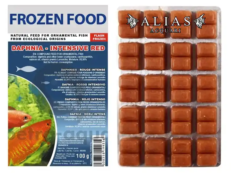Daphnia Intensive Red Frozen blister da 100 g