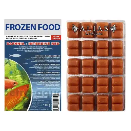 Daphnia Intensive Red Frozen blister da 100 g