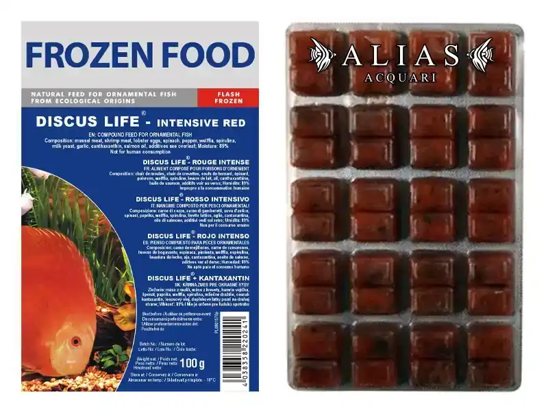 Discus Life Intensive Red Frozen blister da 100 g