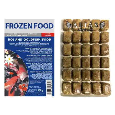 Koi and Goldfish Food Frozen blister da 100 g