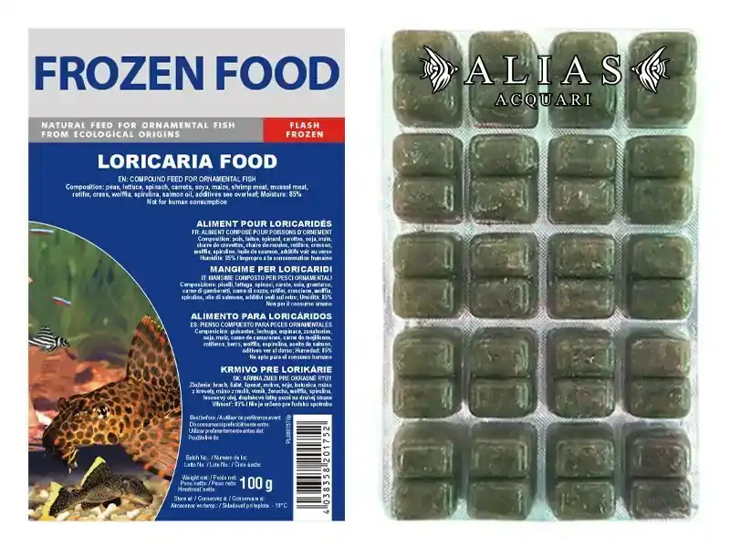Loricaria Food Frozen blister da 100 g
