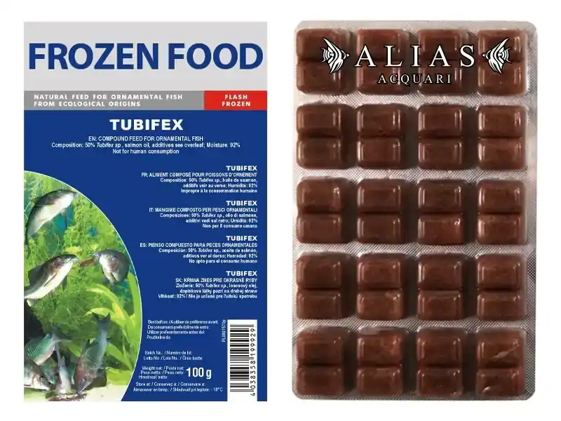 Tubifex Frozen blister da 100 g