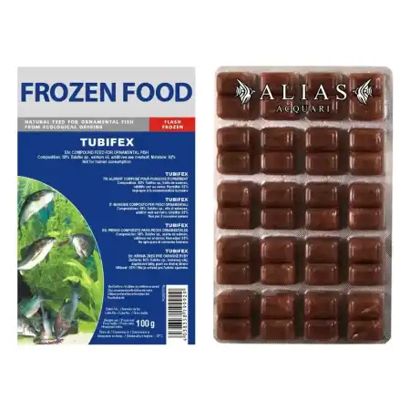 Tubifex Frozen blister da 100 g